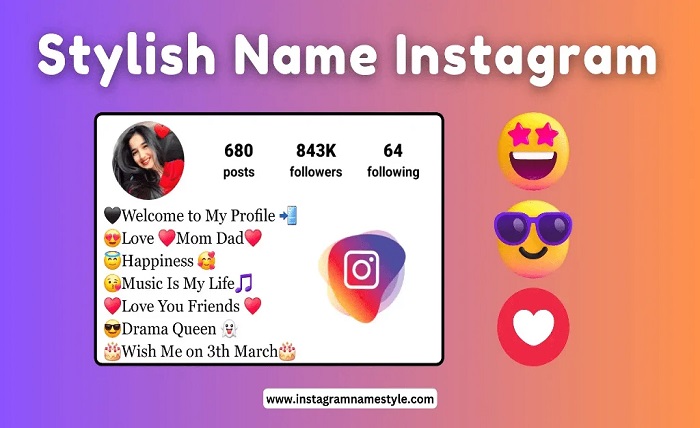 instagram name new