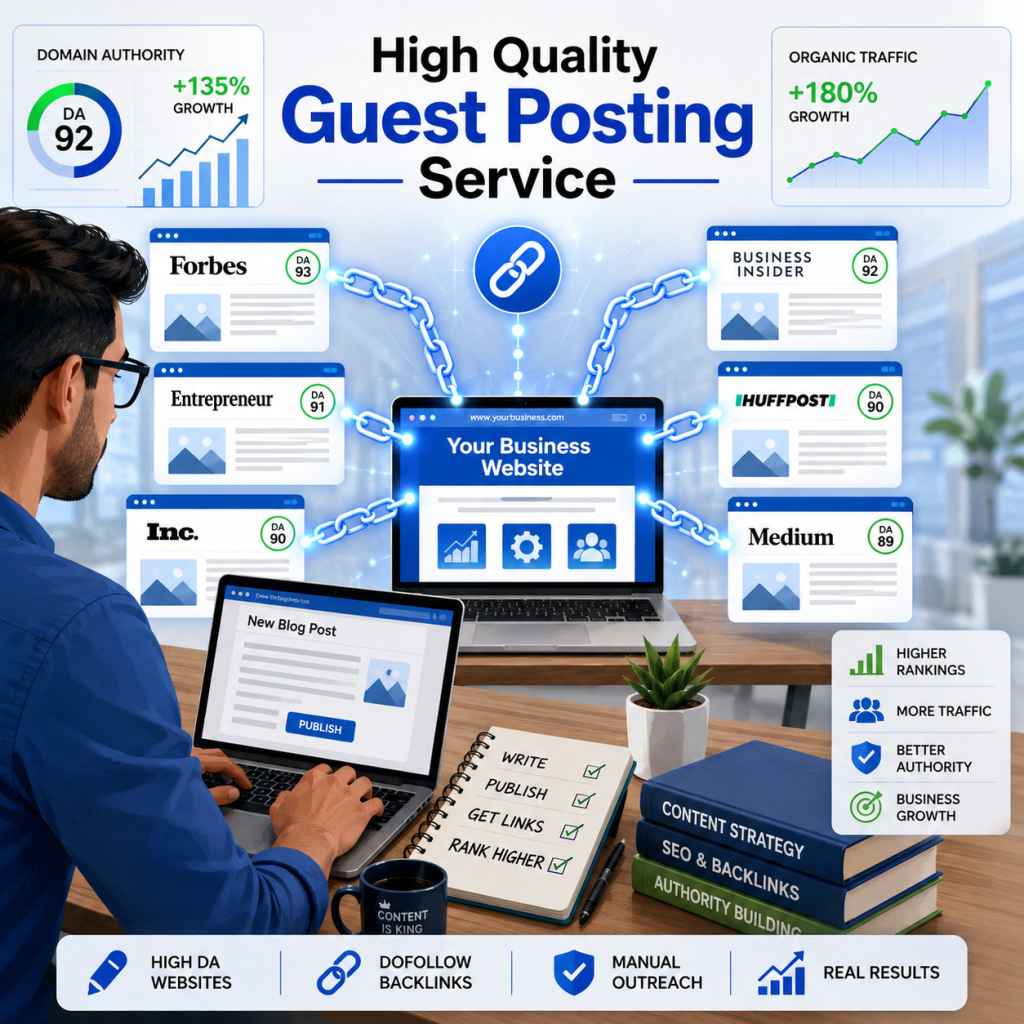 Why Every Website Needs a High Quality Guest Posting Service in 2026