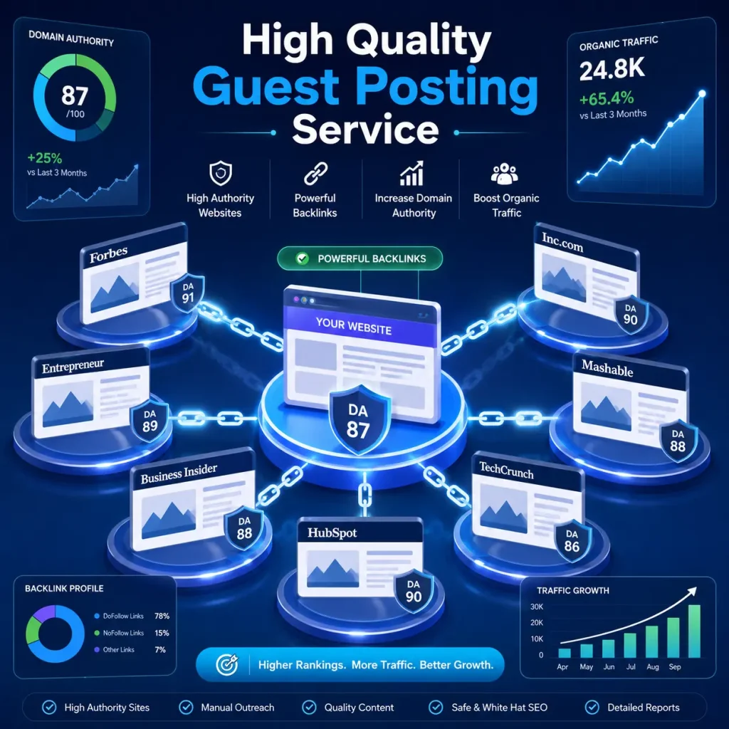 Why Every Website Needs a High Quality Guest Posting Service in 2026