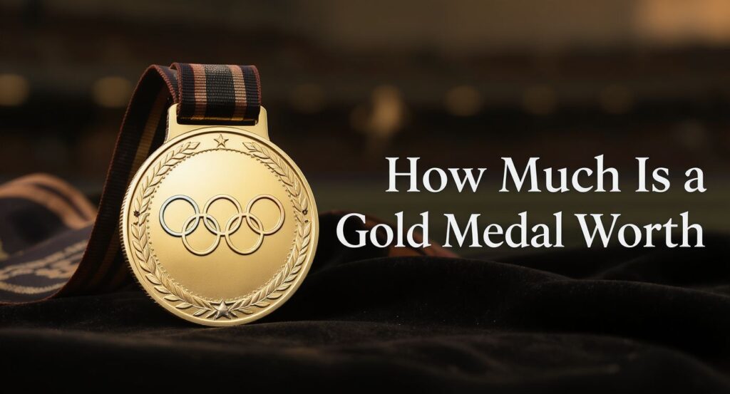 how much is a gold medal worth