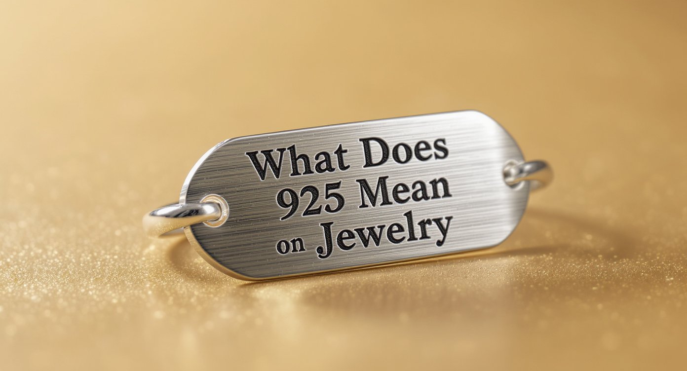 what does 925 mean on jewelry