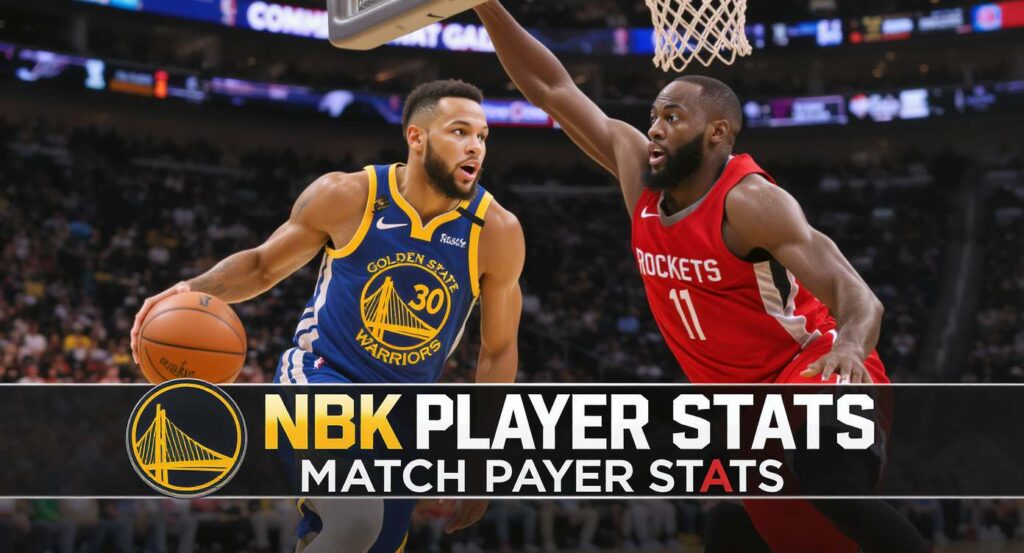 Golden State Warriors Vs Houston Rockets Match Player Stats
