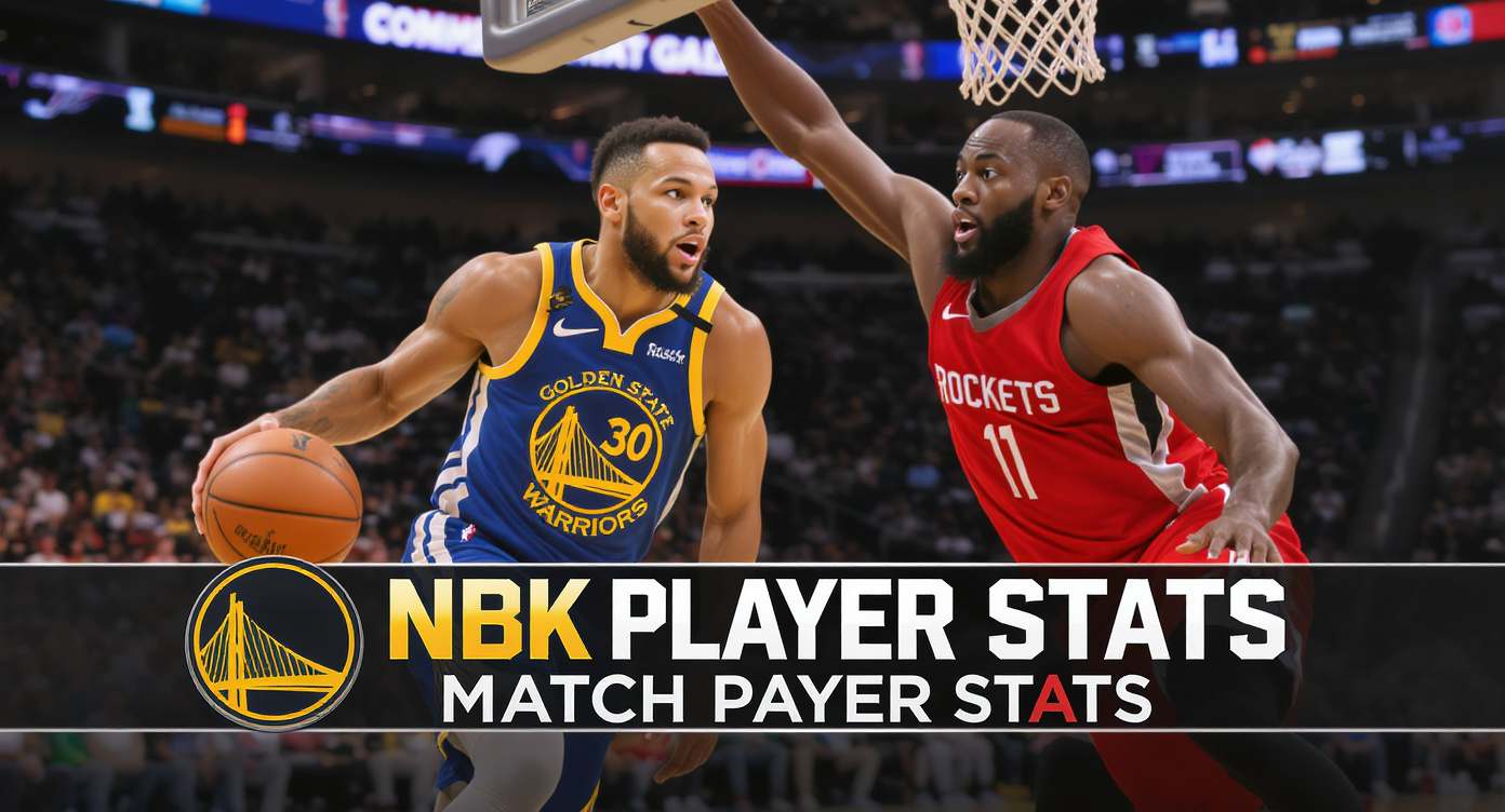 Golden State Warriors Vs Houston Rockets Match Player Stats